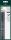 Bleistift DESSIN® - B, 3er Blisterkarte, blau-silber-gestreift, 1 St.