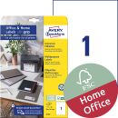 6125 Universal-Etiketten ultragrip - 210 x 297 mm, weiß, 10 Etiketten, permanent, 1 St.