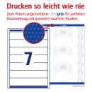 L4760-10 Home Office Ordnerrücken-Etiketten - schmal/kurz, 38x192 mm, weiß, 70 Etiketten, 1 St.