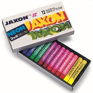 Pastell-Ölkreiden Neon - 12er Karton sortiert, 1 St.