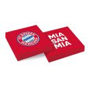 Motivserviette FC Bayern München - 33 x 33 cm, 20...