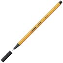 Fineliner point 88® Etui - 10er Pack - schwarz, 1 St.