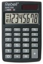 Taschenrechner SHC-108 BX - Solar-/Batteriebetrieb, 8stellig, LC-Display, schwarz, 1 St.