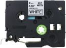 Schriftband TZe-221 kompatibel - 9 mm x 8 m, schwarz auf...