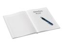 4628 Notizbuch WOW - A5, kariert, 80 Blatt, 90 g/qm, Hardcover, blau, 1 St.