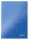 4628 Notizbuch WOW - A5, kariert, 80 Blatt, 90 g/qm, Hardcover, blau, 1 St.
