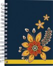 Notizbuch Orient Flowers - A6, liniert, 48 Blatt,...