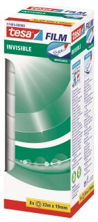 Klebefilm matt-unsichtbar - beschriftbar, 19 mm x 33 m, 8 Rollen, 1 St.