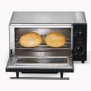 Backofen Mini - 9 l, 800 Watt, schwarz-silber, 1 St.