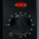 Backofen Mini - 9 l, 800 Watt, schwarz-silber, 1 St.