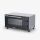 Backofen Mini - 9 l, 800 Watt, schwarz-silber, 1 St.