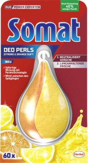 Spülmaschinen-Deo Perls Zitrone&Orange - 17 g, 1 St.