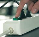 Steckdosenleise Eco-Line - 3-fach, 3m, weiß,...