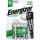 Akku Rechargeable Extreme Micro AAA 1,2Volt 800mAh, weiß/grün, 4 Stück, 1 St.