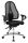 Drehstuhl Sitness 15 - schwarz, Armlehnen, Universalrollen, 1 St.