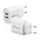 Ladegerät Steckdose 2x USB-A weiß, 1 St.