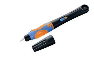 griffix® Füllhalter Stufe 4 - Feder A, Neon Black, Faltschachtel, 1 St.