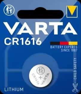 Batterien Electronics Lithium - CR 1616, 3 V, 10 St.