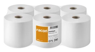 Handtuchrolle Premium - 20 cm x 140 m, 2-lag., hochweiß, 42 g/qm, 6 Rollen, 1 St.