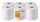 Handtuchrolle Premium - 20 cm x 140 m, 2-lag., hochweiß, 42 g/qm, 6 Rollen, 1 St.