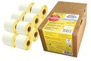 Rollen-Etiketten Paketaufkleber - 54 x 101 mm, weiß,  permanent, 12 Rollen/2.640 Etiketten, 1 St.