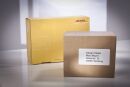 Rollen-Etiketten Paketaufkleber - 54 x 101 mm, weiß,  permanent, 12 Rollen/2.640 Etiketten, 1 St.