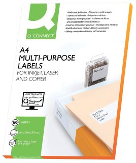 Inkjet+Laser+Kopier-Etiketten - 48,5 x 25,4 mm, weiß, 4000 Stück, 1 St.