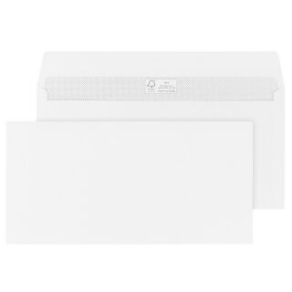 Briefhülle - DL, weiß, haftklebend, Innendruck, 100 g/qm, 500 Stück, 1 St.