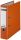1010 Ordner Plastik - A4, 80 mm, orange, 1 St.