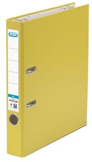 Ordner smart Pro PP/Papier, mit auswechselbarem Rückenschild, Rückenbreite 5 cm, gelb, 1 St.