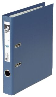 Ordner rado plast PVC/PVC - A4, 50 mm, blau, 1 St.