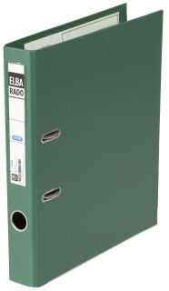 Ordner rado plast PVC/PVC - A4, 50 mm, grün, 1 St.