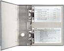 1092 Standard-Doppelordner - 2x A5 quer, 75 mm, schwarz,...
