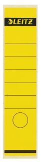 1640 Rückenschilder - Papier, lang/breit, 100 Stück, gelb, 1 St.