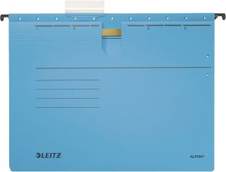 1984 Hängehefter ALPHA® - kfm. Heftung, Pendarec-Karton, 5 Stück, blau, 1 St.