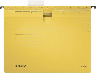 1984 Hängehefter ALPHA® - kfm. Heftung, Pendarec-Karton, 5 Stück, gelb, 1 St.