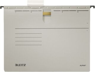 1984 Hängehefter ALPHA® - kfm. Heftung, Pendarec-Karton, 5 Stück, grau, 1 St.