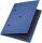 3998 Umlaufmappe, A4, Gitterdruck, Manilakarton 320 g/qm, blau, 1 St.