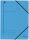 3980 Eckspanner - A4, 250 Blatt, Pendarec-Karton (RC), blau, 1 St.