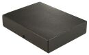 Dokumentenmappe - A4, 60 mm, Hartpappe (RC), schwarz, 1 St.