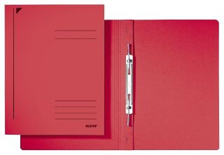 3040 Spiralhefter - A4, 250 Blatt, kfm. Heftung, Recycling-Karton, rot, 1 St.