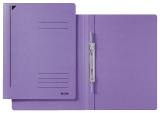 3040 Spiralhefter - A4, 250 Blatt, kfm. Heftung, Recycling-Karton, violett, 1 St.