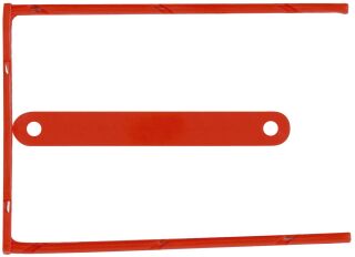 D-Clip/ Magi-Clip Archivbinder - 8 cm, 100 Stück, rot, 1 St.