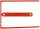 D-Clip/ Magi-Clip Archivbinder - 8 cm, 100 Stück, rot, 1 St.