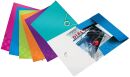 4599 Eckspannermappe WOW - A4, PP, weiß metallic, 1...