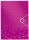 4599 Eckspannermappe WOW - A4, PP, pink metallic, 1 St.