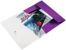 4599 Eckspannermappe WOW - A4, PP, violett, 1 St.