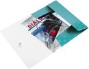 4599 Eckspannermappe WOW - A4, PP, eisblau, 1 St.
