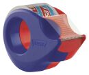 Handabroller Mini - 10 m : 19 mm, rot-blau, 1 St.