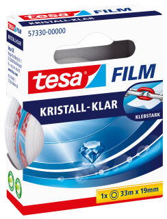 Klebefilm kristall-klar - 19 mm x 33 m, 1 St.